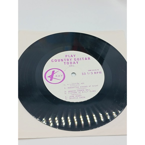 Vintage Kay Play Country Guitar Today w/ 33 Guitar Case Chord Book Learn to Play - Picture 8 of 14